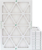 Glasfloss ZL 20x30x1 MERV 13 (FPR 10) Air Filters for AC and Furnace. Case of 12. Actual Size: 19-5/8 x 29-5/8 x 7/8