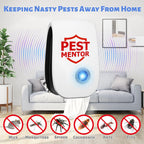 Ultrasonic Pest Repellent 10 Packs, Indoor Pest Control Repeller Plug in,Mouse Rodent Repellent for Ant Rodent Roach Mouse Mosquito Bugs Spider Insect Deterrent,3 Mode Switching