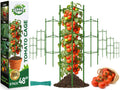 Halatool 8 Pack Tomato Cages for Garden, Up to 48in (4FT) Trellis