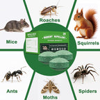28-Pack Mouse Repellent, Long-Lasting Rodent Protection for Indoor and Outdoor Spaces, Safe for Kitchens, Gardens, RVs, and Family Areas