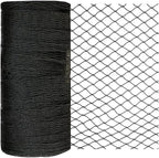 Bird Netting 50x50 Ft, 1 in Mesh Heavy Duty Garden Netting Pest Barrier for Plants, Fruit Trees, Vegetables, Extra Strong Woven Mesh Netting, Animal Fencing Against Birds, Deer, Poultry