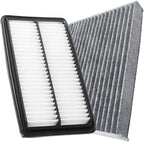 JTBU134-12061Engine & Cabin Air Filter For PASSPORT (2019-2023), PILOT (2016-2022), RIDGELINE (2017-2023), MDX (2016-2020), Replacement for CA12061, CF10134, 80292-SDA-A01