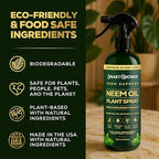 Neem Oil Spray for Plants Botanical Blend – Plant Wash with Natural Essential Oils, Simple Ready-to-Use Plant Spray for Gardens, Houseplants, Indoor & Outdoor Plants – 16 oz