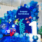 LEBENGURU Upgraded 5FT Wedding Arch Cover, Royal Blue Spandex Fitted Arch Backdrop Cover, Round Top Chiara Stand Covers for Birthday Party Baby Shower Banquet Balloon Décor