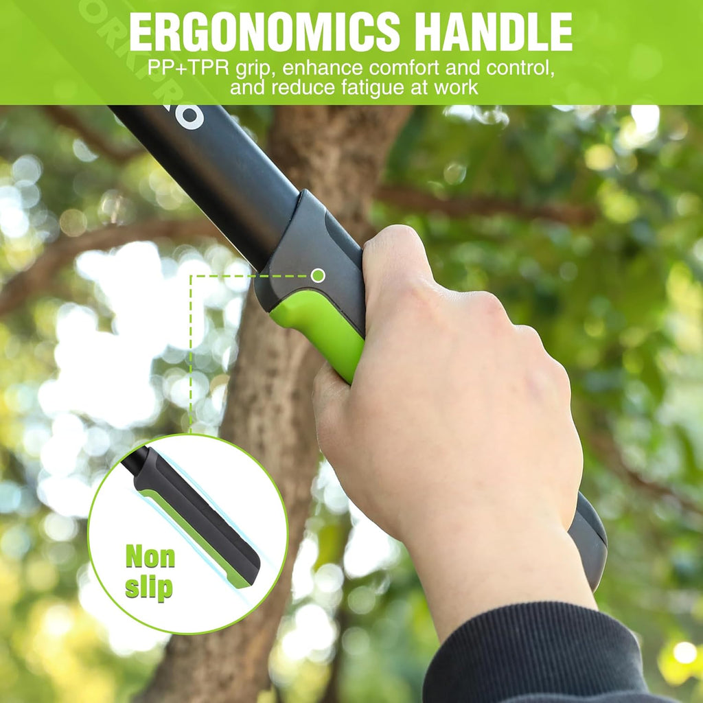 WORKPRO 27" Garden Bypass Lopper and Tree Trimmer, Heavy Duty Branch Cutter with 1.6" Cutting Capacity, Designed with SK5 Sharp Blade and Ergonomics Handles