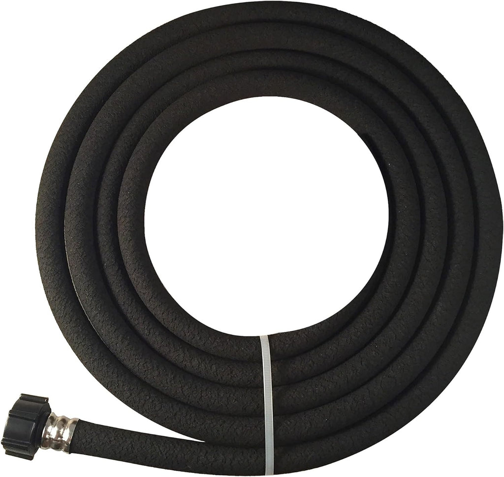 Flexon WS5850 5/8-Inch x 50-Foot Weep & Soak Garden Soaker Hose, Black