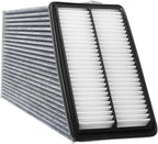 JTBU134-12061Engine & Cabin Air Filter For PASSPORT (2019-2023), PILOT (2016-2022), RIDGELINE (2017-2023), MDX (2016-2020), Replacement for CA12061, CF10134, 80292-SDA-A01