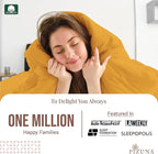 Pizuna Pure 100% Cotton Full Duvet Cover Set, Luxurious 400 Thread Count Long Staple Cotton Sateen Weave with Button Closure (Combed Honey Gold Cotton Duvet Cover Full)