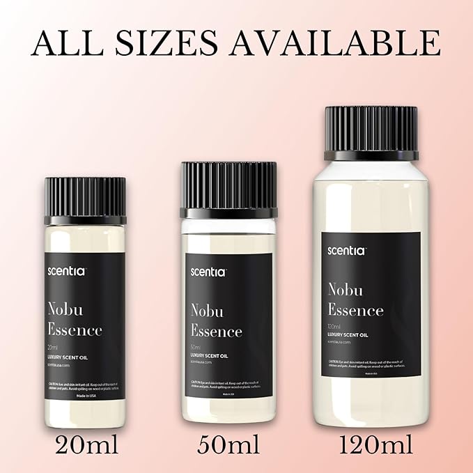 Hotel Diffuser Oil – Inspired by Nobu Hotels, Aromatherapy Fragrance Oil for Home, Office, Living Room (20 ml / 0.67 Fl Oz)