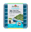Burpee SuperSeed 36-Cell Reusable Seed Starting Tray for Indoor Seedlings