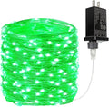 66Ft 200LED Fairy Lights Plug in, Waterproof String Lights Outdoor & Indoor 8 Modes with Timer, Christmas Light Bedroom Decor, Twinkle Light for Garden St. Patrick's Day Christmas Decorations (Green)