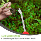 KLDOLLAR Weed Puller Tool, Dandelion Weeder Puller Tool with Soft Handle