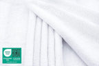 American Soft Linen Oversized Bath Sheet 40x80 Extra Large for Bathroom, 600 GSM 100% Cotton Turkish Jumbo Bathsheet Towels for Adults, White Bath Sheet