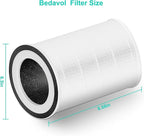2 Pack for Afloia Filter Replacement, Compatible with Afloia KILO, KILOPRO, MIRO, MIRO PRO, and MORENTO KILO, True 360° 3-Stage Filtration