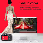 Red Photography Backdrop for Photoshoot, Photo Backdrop Curtain, Perfect Red Backdrops for Party Portrait Photoshoots Video Studio 10FTx10FT