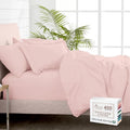 Pizuna 100% Cotton Twin 2 Pc Duvet Cover + 1 Pc Fitted Sheet Set 400 Thread Count Light Pink Sateen Weave Luxurious Long Staple Cotton 4 Piece Bedding Set-1 Duvet Cover, 1 Pillow Sham, 1 Fitted Sheet