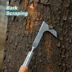 Berry&Bird 15.2'' Crack Weeder Crevice Weeding Tool with Ashwood Handle, Manual Weed Puller for Sidewalk, Driveway Cracks & Garden Edging, Weeding Sickle for Garden Patio Lawn Yard Terrace Paving Moss