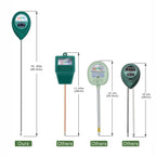 XLUX Long Probe Plant Soil Moisture Meter, Indoor Outdoor use, Battery-Free
