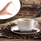 Wooden Coffee Stirrers, Thick Birch 5.5 Inches 1000PCS Disposable Coffee Stirrers Stir Sticks for Coffee & Cocktails, Natural Birch Biodegradabl Food Grade Stir Sticks for Coffee Bar