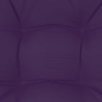 QILLOWAY Outdoor Chair Cushion for Patio Furniture, Waterproof Patio Cushions Set of 4 with Ties, Fade Resistant Replacement Pads for Outdoor Rocking Chairs,Purple