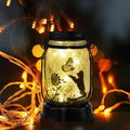 Styleonme Outdoor Solar Dog Lanterns, Solar Waterproof Lights , Mother's Day Lantern Gifts for Women Men, Dog Lovers Gifts, Hanging Dogs Lanterns with Stake for Yard Lawn Garden Decor