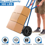 4.80/4.00-8" Flat Free Wheelbarrow Tire and Wheel, 14.5" Universal Fit Solid Tire with 5/8" or 3/4" Bearing, 3"-7" Hub, Adapter Kit Hand Truck Wheel Replacement for 3.50/2.50-8", 4.00-6"nhs etc