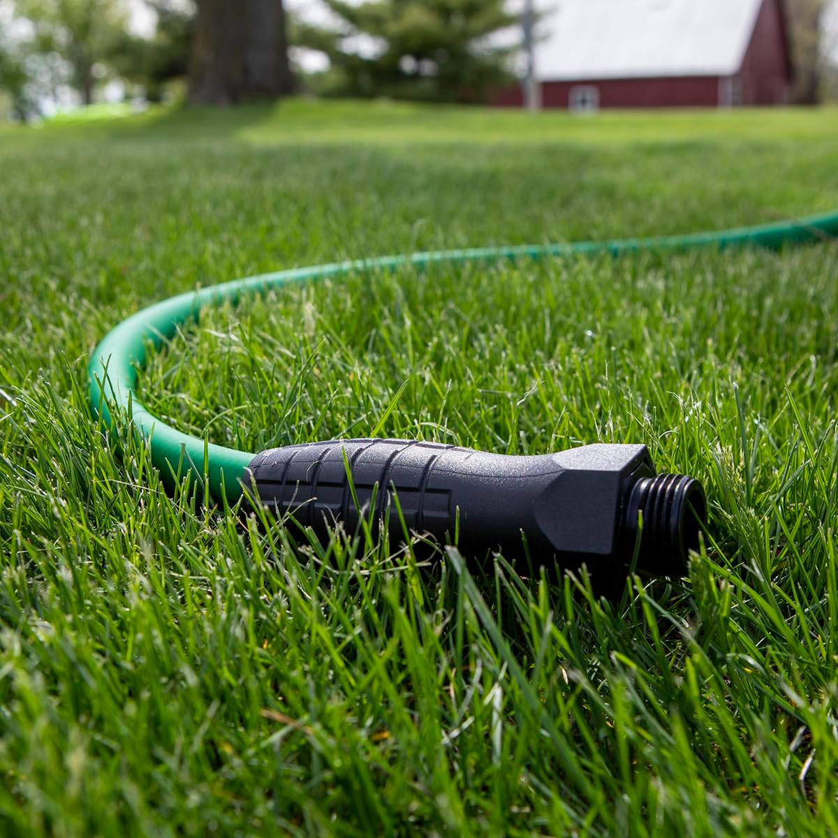 Flexzilla Colors SwivelGrip Garden Hose 5/8 in. x 5 ft., Lightweight All-Weather Water Hose, Durable and Flexible, Leak-Free Connections, Forest Green