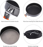 Fire-Maple 7.6 Inch Camping Frying Pan w/Nonstick Coating | Durable Lightweight Camping Skillet for Cooking Egg Steak | Outdoor Kitchen Equipment Gear | Portable Backpacking Cooking Pan