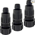Sprinkland® 1/2" Drip Irrigation Adapter | Made in USA | Fits Faucet/Garden Hose | Compatible with .600" ID x .700" OD and 5/8" Drip Tube | 3-Pack