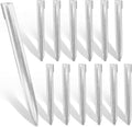 Worth Landscape Edging Stakes, 13Pcs 12Inch Corrugated Metal Garden Stakes Galvanized Steel Bender Board Anchoring Spikes, Silver