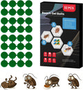 32 Pack Roach Killer Indoor Infestation Roaches Gel Bait Stations, Powerful Cockroach Killer Indoor Home for Roach Infestation, Long-Lasting & Effective Cockroach Gel Bait, Easy to Use & No Mess