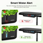 Ahopegarden Hydroponics Growing System Kit: 12 Pods Temp & Humidity Monitor