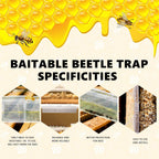 10 Pack Small Reusable hive Beetle for bee Hives Beetle Blaster SHB bee hive Beetle Guard Guardian
