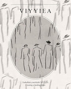 VIYYIEA Gold Framed Wall Art Canvas Print Home Decor Abstract Wall Art Room Decor Minimalist Portrait Artwork Shelf Decorations Vintage Bathroom Prints Line-Drawn Pictures Farmhouse Office 11x14in