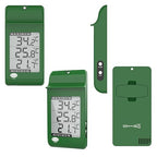 Digital Max Min Greenhouse Thermometer - Monitor Maximum and Minimum Temperatures for Use in The Garden Greenhouse or Home & Can Be Used Indoor or Outdoor Easily Wall Mounted