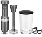 KitchenAid Variable Speed Corded Hand Blender KHBV53, Charcoal Grey