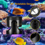 POPOSOAP Pond Lights, 6-in-1 Warm White Underwater Pond Lights, IP68 Waterproof LED Landscape Spotlights for for Pond, Garden, Patio, Fountain, Pool, Waterfall Decoration(6 Head Lamps)