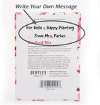 Bentley Seed Flower Mix - Pollinator Seed Mix with 5 Wildflower Seed Packets - Non-GMO Pollinator Seeds - Eco-Friendly Flower Seeds Packets for Party, Celebration, and Gifts - Pollinator Mix