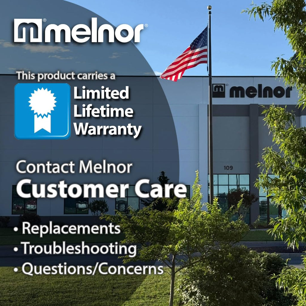 Melnor Metal Oscillating Sprinkler 4500 Sq Ft: Flow, Width, Range Adjust