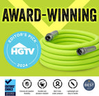 Flexzilla Garden Hose 5/8 in. x 25 ft., Lightweight All-Weather Water Hose, Durable and Flexible, Leak-Free Connections