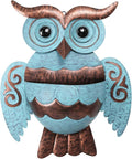 Metal Wall Planter Owl Wall Mounted Planters Small Flower Pot with Drainage for Indoor Outdoor Farmhouse Hanging Planter Succulent Plant Container Vertical Garden Yard Decor