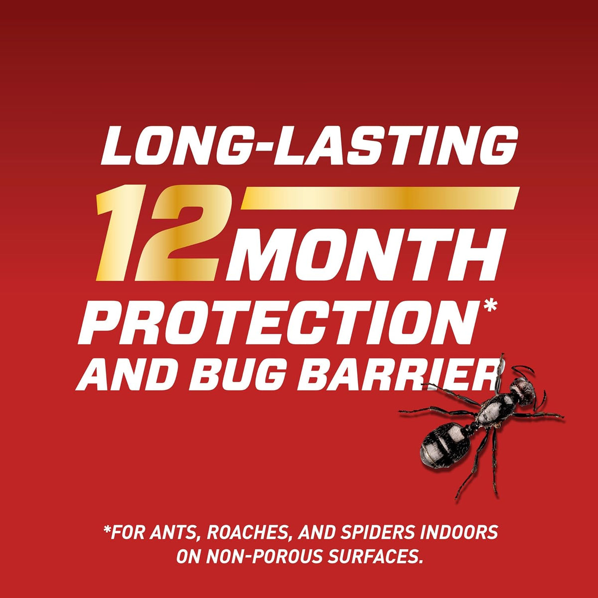 Ortho Home Defense Insect Killer for Indoor & Perimeter2 with Comfort Wand, Controls Ants, Roaches, and Spiders, 1.1 gal