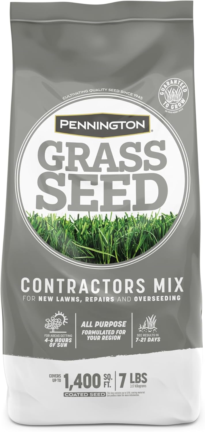 Pennington Contractors Grass Seed Mix Central 7 lb