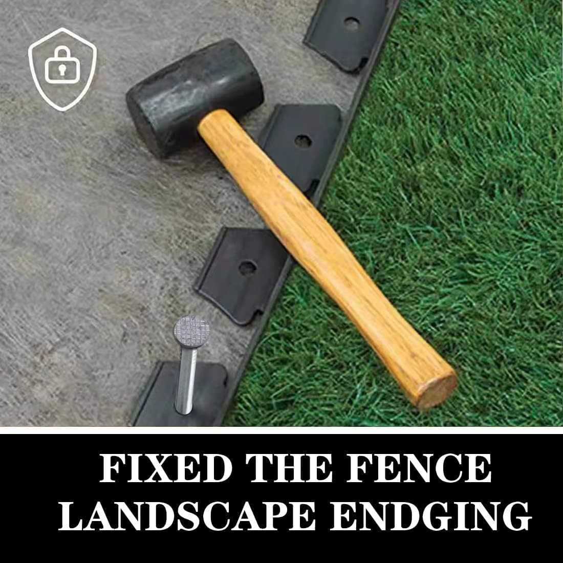 70 Pcs 6-Inch Artificial Turf Stakes, Stainless Steel Spiral Landscape Spikes, Landscape Edging Anchoring Spikes for Paver Edging, Weed Barrier, Artificial Turf Stake, Tent Stakes