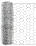 Garden Poultry Chicken Wire Netting - 36 '' × 25 ' Garden Fence Animal Barrier, Chicken Wire for Crafts, 1 inch Mesh Poultry Netting Fence, Pet/Rabbit/Chicken Wire Fencing