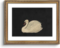 VIYYIEA Gold Framed Wall Art Canvas Print Home Decor Wall Decorations Grace Swan Art Painting Pictures Rustic Bathroom Wall Decor Farmhouse Wall Decor for Living Room Bedroom Office Decor 16x20in