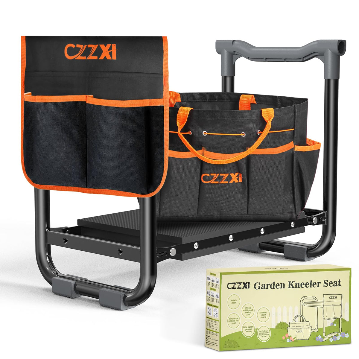 CZZXI Garden Kneeler and Seat, Wider and Thicker Kneeling Pad