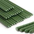 AGTEK 36" Garden Stakes, 30PCS Plastic Coated Plant Stakes, 3ft Plant Support for Climbing Plants