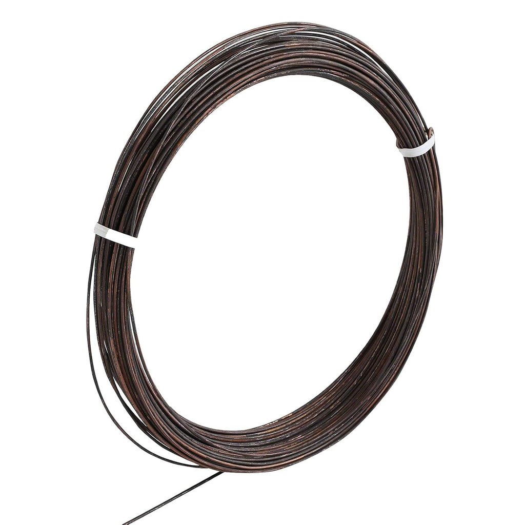Wazakura Annealed Copper Bonsai Training Wire Made in Japan, Rust Resistant Outdoor Plant Cable (95.1 ft/29 m roll) - 1.2mm, Copper Wire