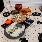 3000 Pcs Halloween Table Confetti, Halloween Sprinkles Bats Spider Pumpkin Witches black Cat colorful Table Scatters Glitter Trick or Treat Party Decor Decorations